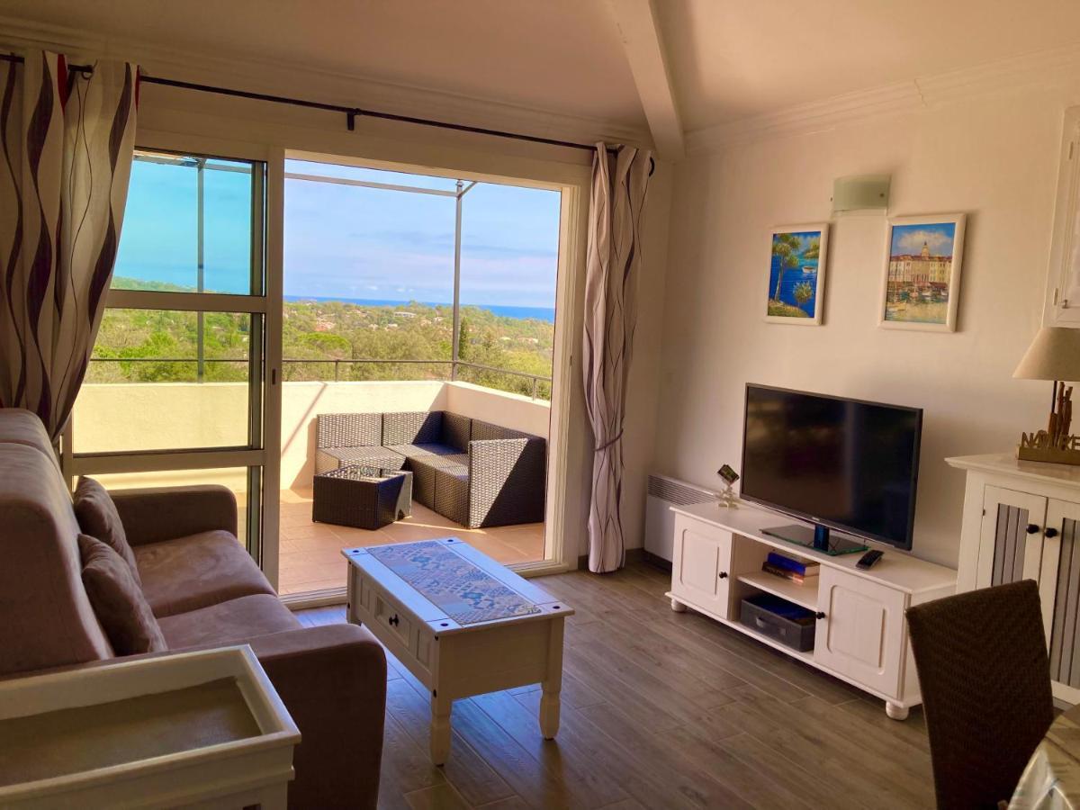 Les Restanques Vue Mer Pressoir 3131 Grimaud Exterior foto