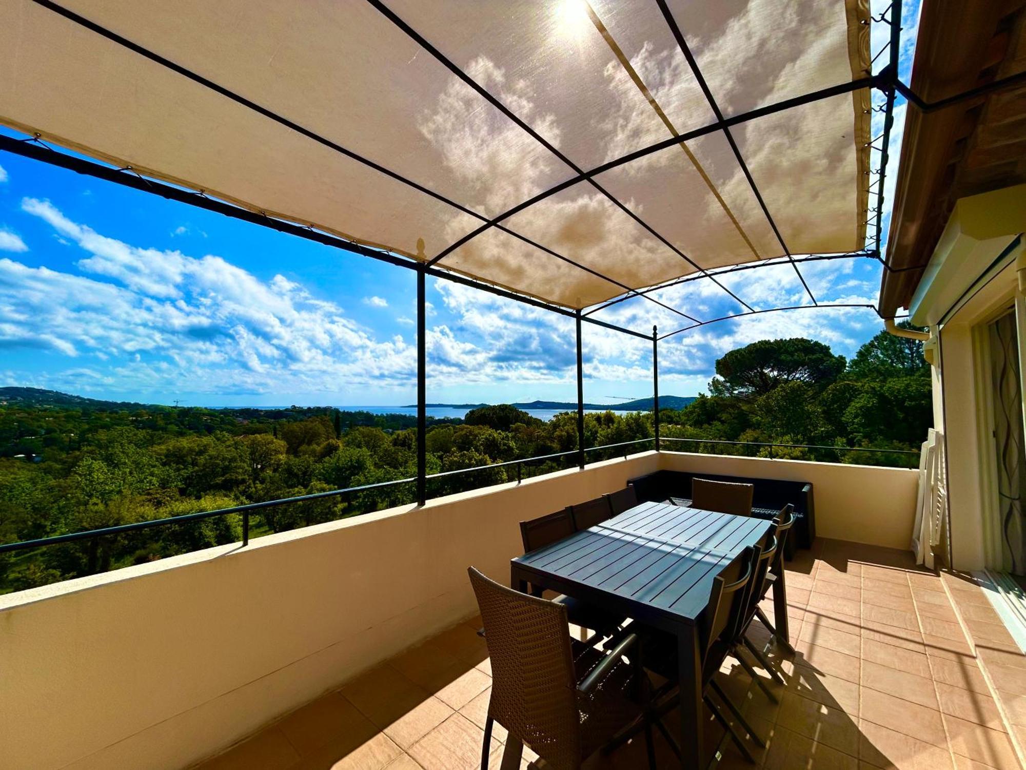 Les Restanques Vue Mer Pressoir 3131 Grimaud Exterior foto